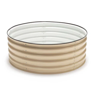 Round Metal Raised Garden Bed Kit - 15” Tall